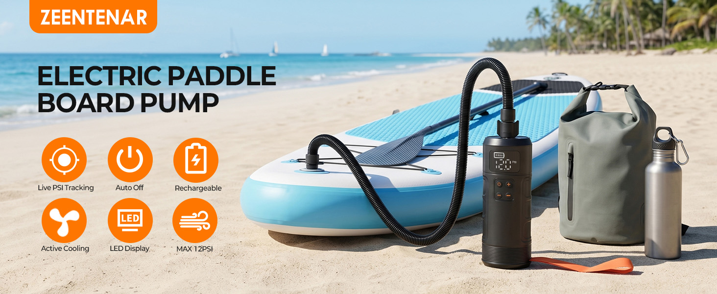 paddle board electric pump