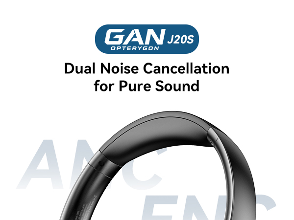 ganopterygon active noise cancelling bluetooth headphones