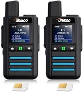 Global 4G LTE POC Walkie Talkies Rapid Radio Unlimited 2Pack | 10 Year Free Data Plan No App Requ...