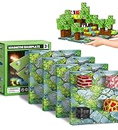 Magnetic Blocks Baseplate, Base Plate for Minecraft Magnetic Building Blocks