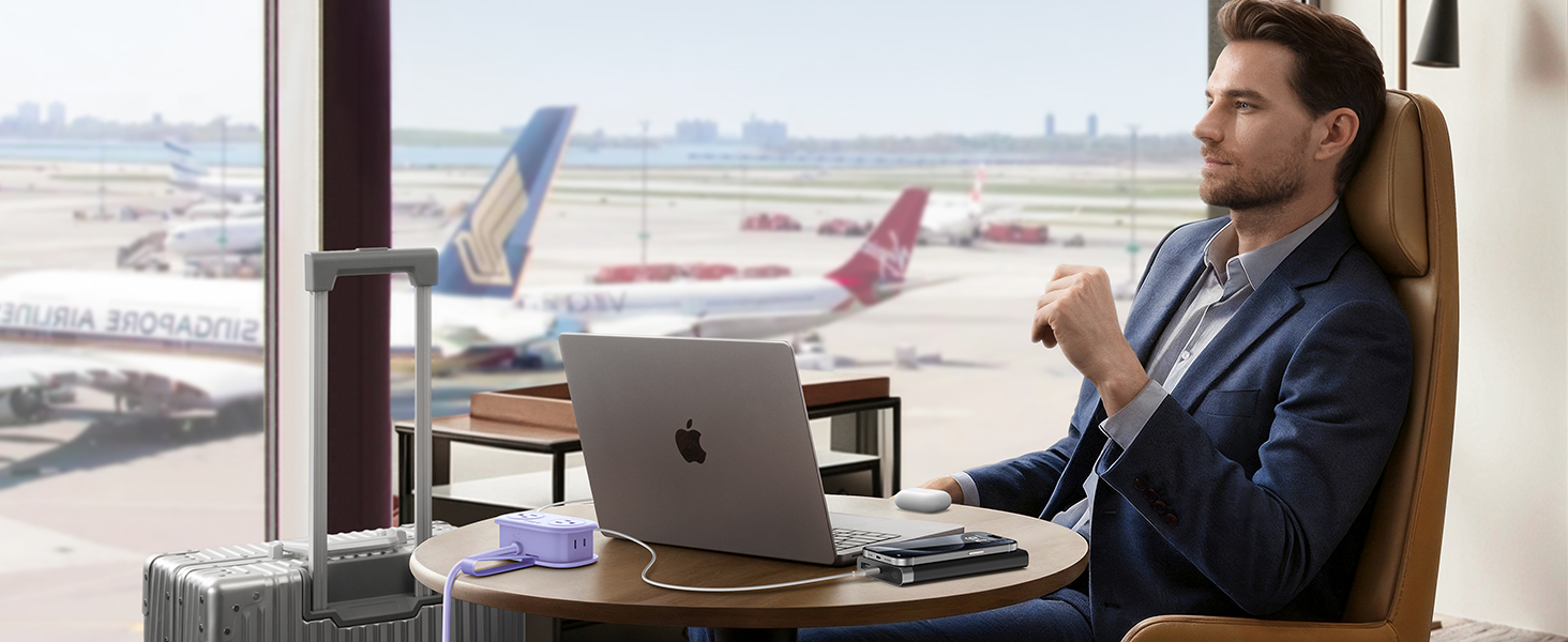 Orico 4FT Purple Power Strip