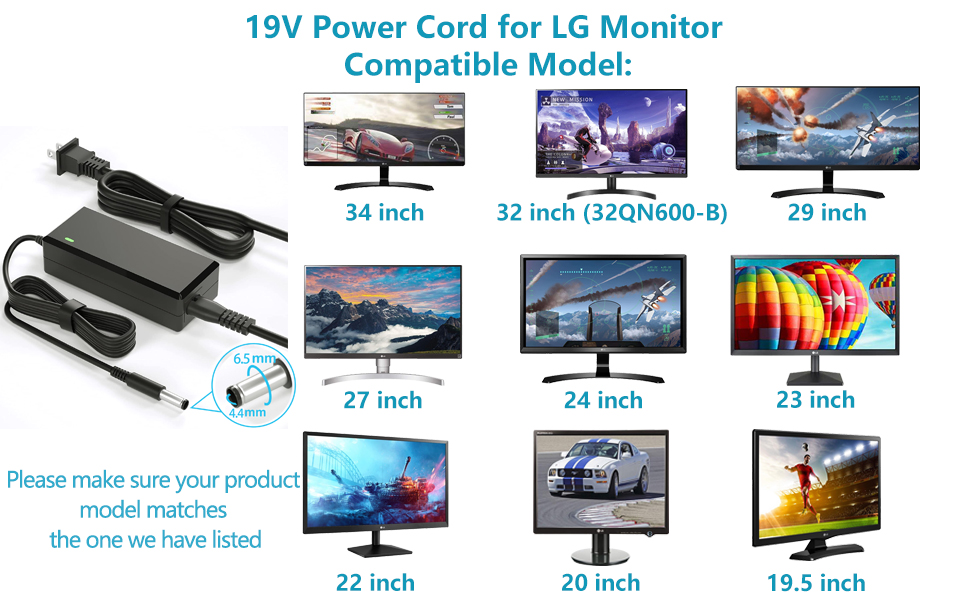 lg monitor power supply