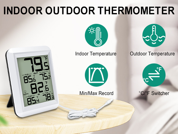 indoor thermometer room thermometer indoor outdoor thermometer digital thermometer