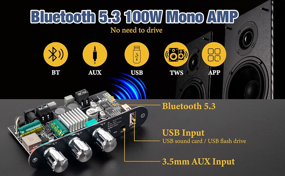 ZK-1001U Mono Amplifier Board