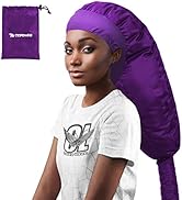 TEPENAR Bonnet Hair Dryer Attachment: Upgraded Extra Large Adjustable Soft Hooded Dryer Caps - Ea...