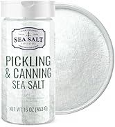 Pickling &amp; Canning Pickling &amp; Curing Salt for Natural Preserving, Fine Kosher Salt for Brining, 1...