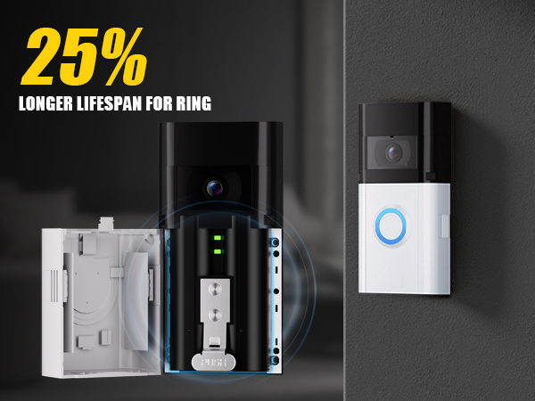 UPGRADED RING BATTERY CHARGING CASE