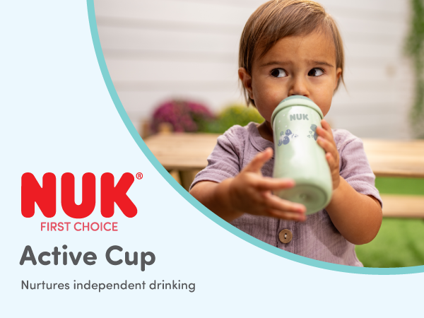 nuk choice active cup sippy spill leak proof trainer soft spout toddler bpa free toy story 8 months