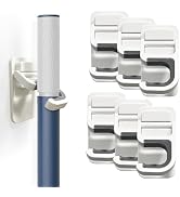 Broom Holder Wall Mount, Broom Holder Wall Mount Self Adhesive, Broom Wall Mount No Drilling Supe...
