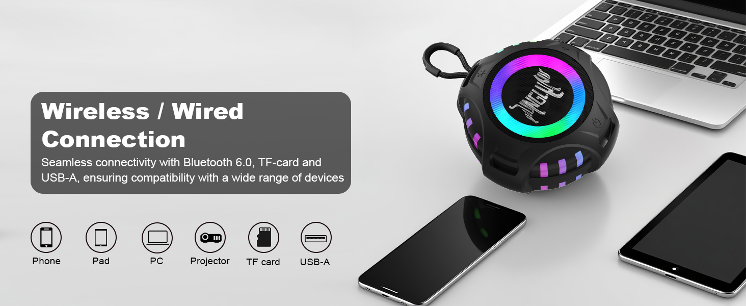 YYC Wireless Portable Bluetooth Speaker