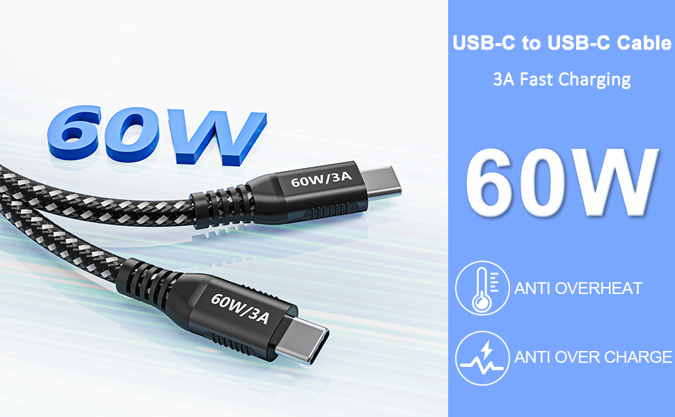 usb c cable fast charging