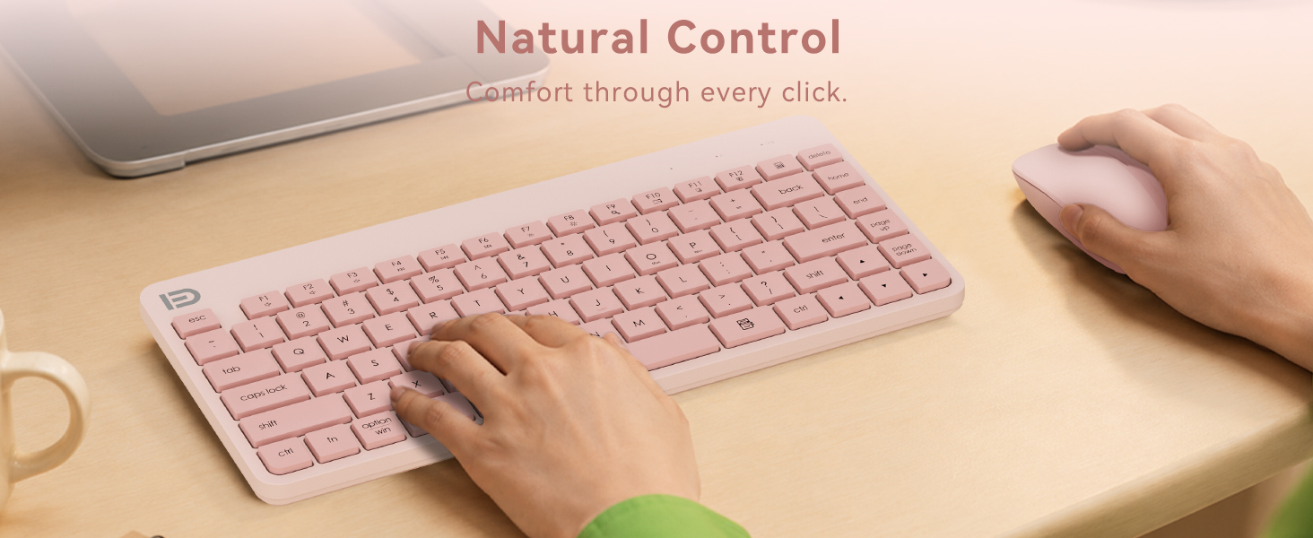 slim keyboard and mouse wireless
