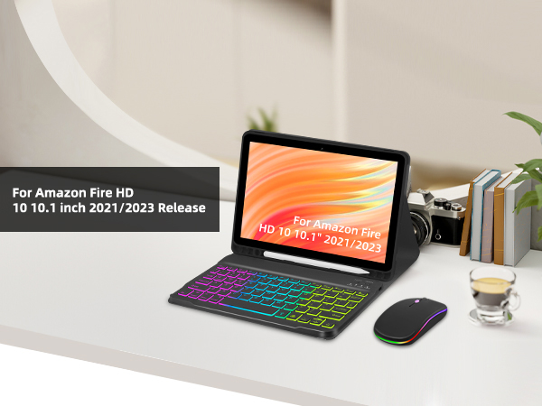 HD10 10.1 tablet case keyboard