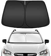 ARISMOTOR Windshield Sun Shade for S-ubaru Crosstrek 2018-2025, Custom Fit Foldable Front Window ...
