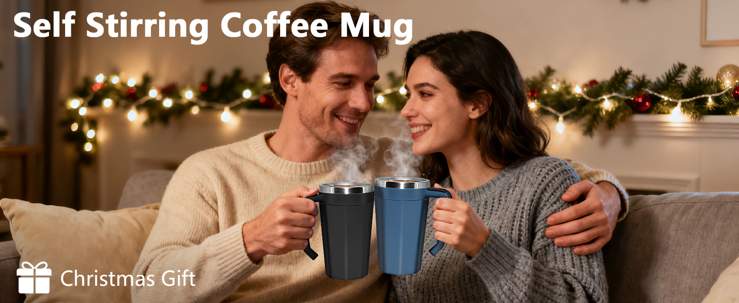 self stirring coffee mug