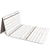 2023 - 2025 Yearly Wall Calendar by STRIVE ZEN, Quarterly Planner, Move a Page, Julian Date, Janu...