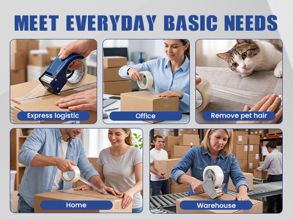 Clear Duty Packing Tape