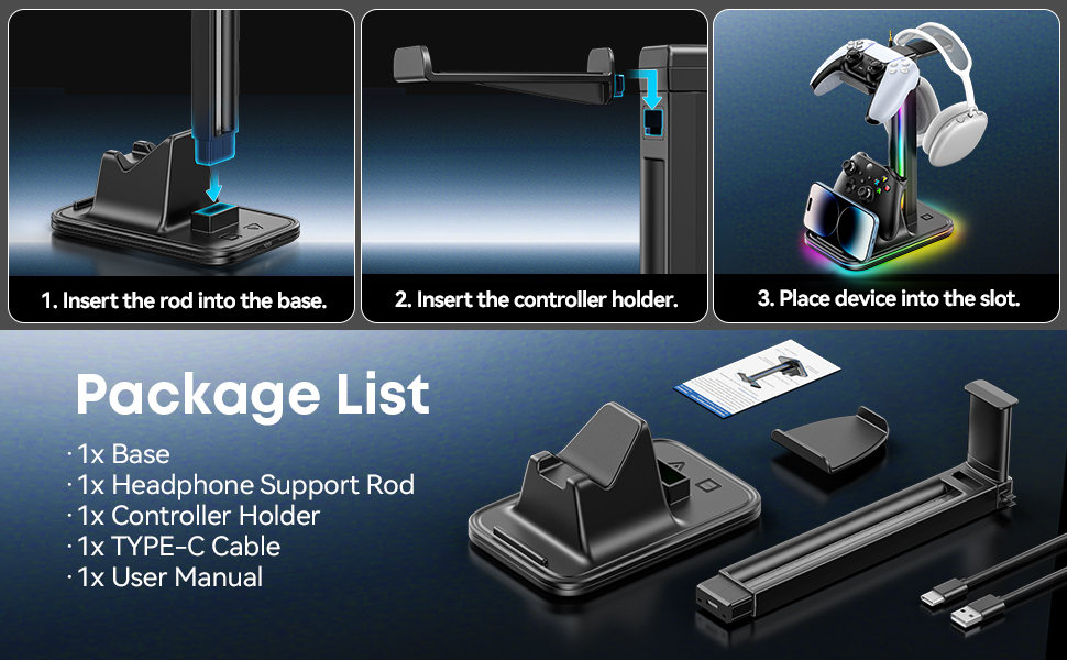 Headset &amp;amp; Controller Stand