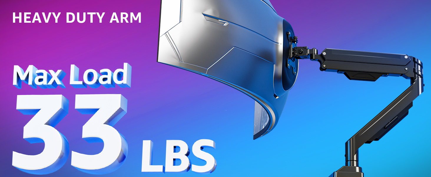 curved monitor mount