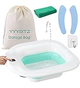 YYYSITZ Sitz Bath, Electric Sitz Bath for Hemorrhoids, Sitz Bath for Toilet Seat, Postpartum Care...