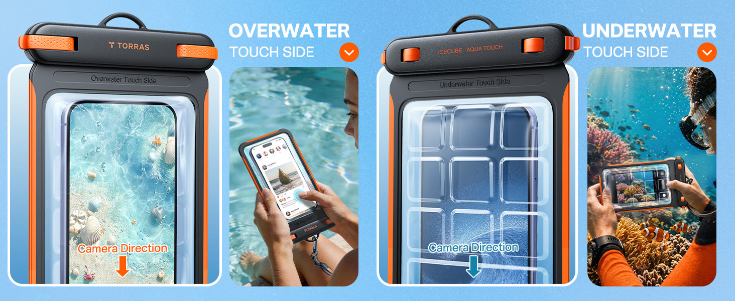 waterproof phone case with lanyard 