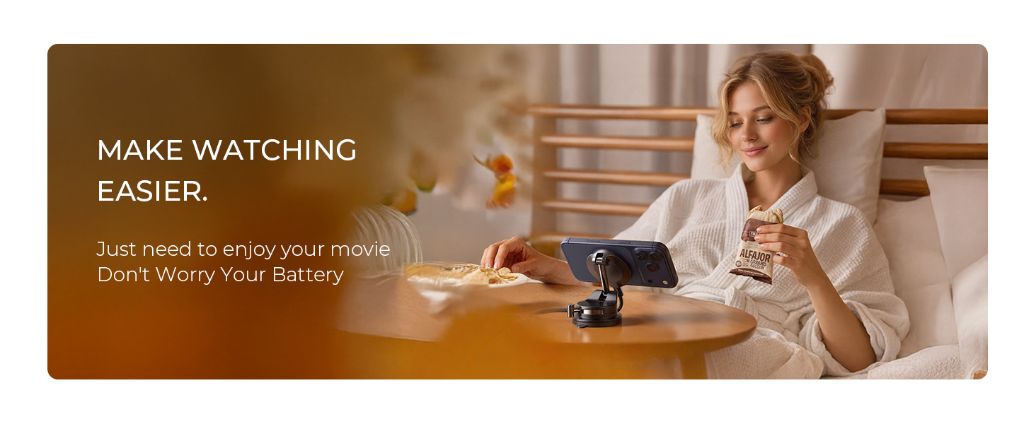 WATCH. CHARGE. RELAX.