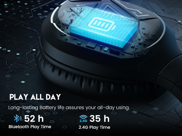 Wireless gaming headset