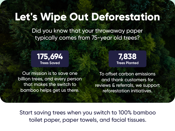 toilet paper bamboo ply free organic recycled septic safe individually wrapped sustainable products