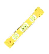 Naxypnalic 9 Inch Magnetic Torpedo Level, 3 Different Bubbles/45°/90°/180°, Shock Resistant Level...