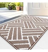 OLANLY Indoor Door Mat, 32x20 Inch, Dirt Resistant and Absorbent, Non-Slip Rubber Backing Floor M...