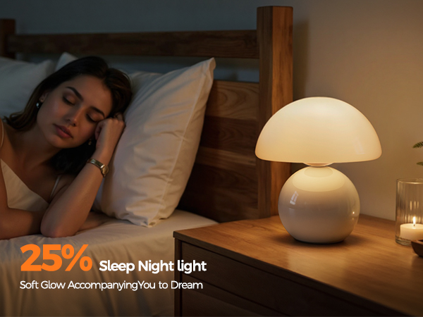 mushroom table lamp