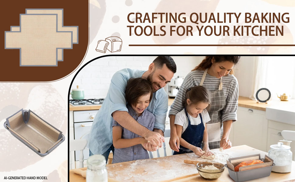 small bread pan liner inserts