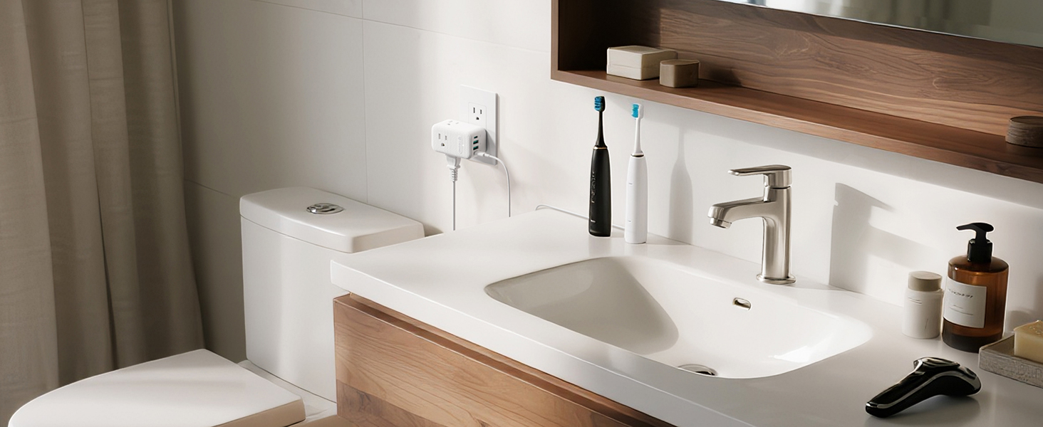 Bathroom Outlet Extender