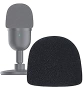 SUNMON Seiren Mini Pop Filter Foam Cover - Professional Mic Windscreen Wind Cover for Razer Seire...