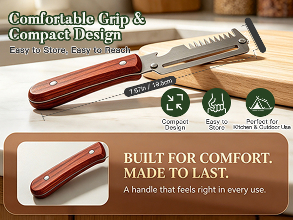 Comfortable Grip &amp;amp; Compact Design