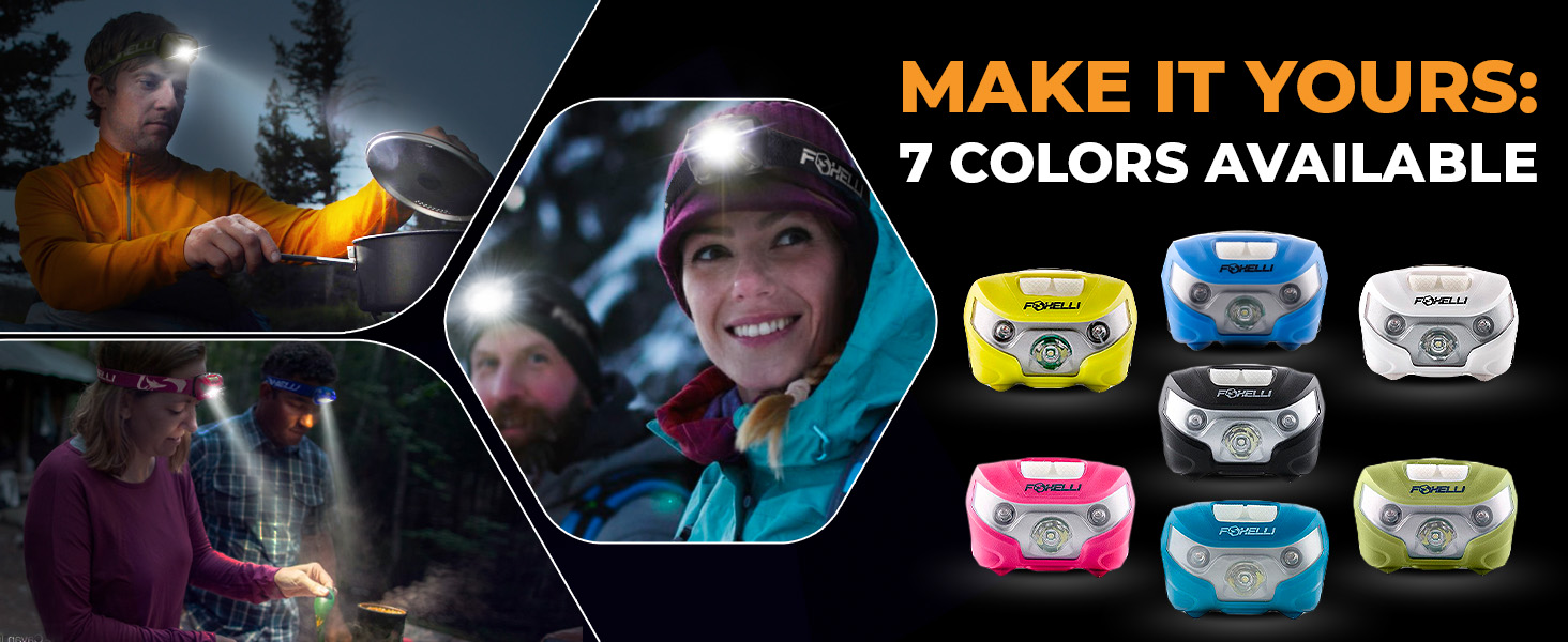 Make It Yours: 7 Colors Available