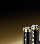 ORICO Ener-G Lithium-ion Battery Rechargeable AA Batteries with Tpye C Charging Cable 4-Pack Doub...