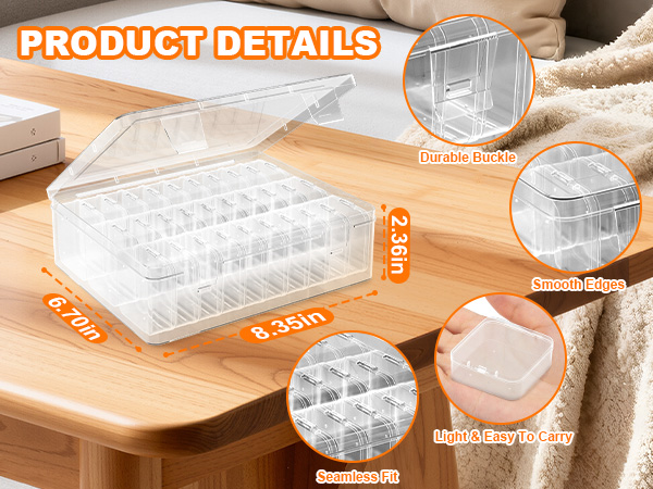 this bead storage organizer box can make your work and life better