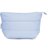 Narwey Puffy Makeup Bag for Purse Travel Women Girl, Puffer Cosmetic Bag Makeup Zipper Pouch, Cut...