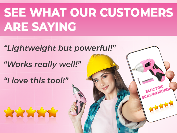 PP481 3.6V Electric Screwdriver - Customer Reviews (mobile)