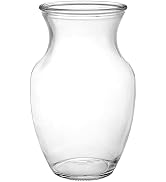 Frcctre Clear Glass Rose Vase, 8