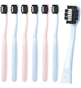 Oralphi Morning Freshness Extra Soft Bristle Toothbrush with Charcoal &amp; Silver Ions, 10000+ Ultra...