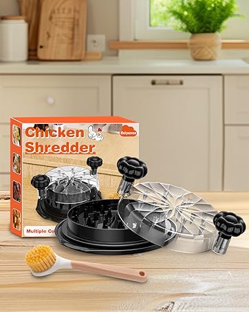 Chicken Shredder Tool Twist Large - 10&amp;#39;&amp;#39; Pro Meat Shredders for Chicken Breast