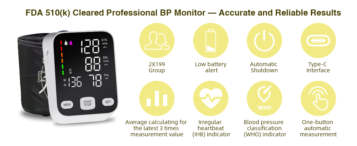 blood pressure monitors for home use