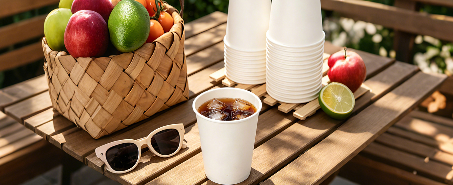 8oz paper cups