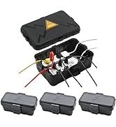 Hrensaw IP54 Large Outdoor Electrical Box w/ 8 Cable Seal Entry, Bundle w/ 3 Small Weatherproof E...