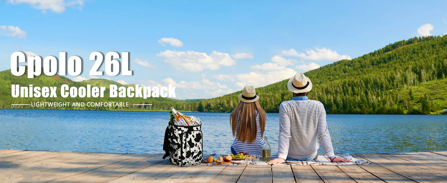 Insulated Waterproof Cooler Backpack for Women and Men for travel beach Picnic