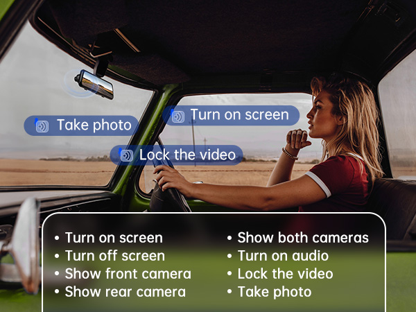 digital rear view mirror