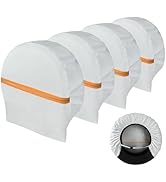 Amfor Waterproof Tire Covers Set of 4 - UV-Proof Spare tire Covers for Trailers,RV, Jeeps, Camper...