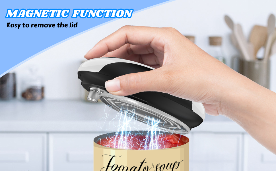 rechargeable can opener cordless battery operated powered usb automatic auto electric one touch mini
